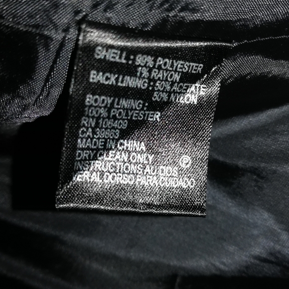 Tahari dress size 14, pinstriped, fully lined - Picture 5 of 7